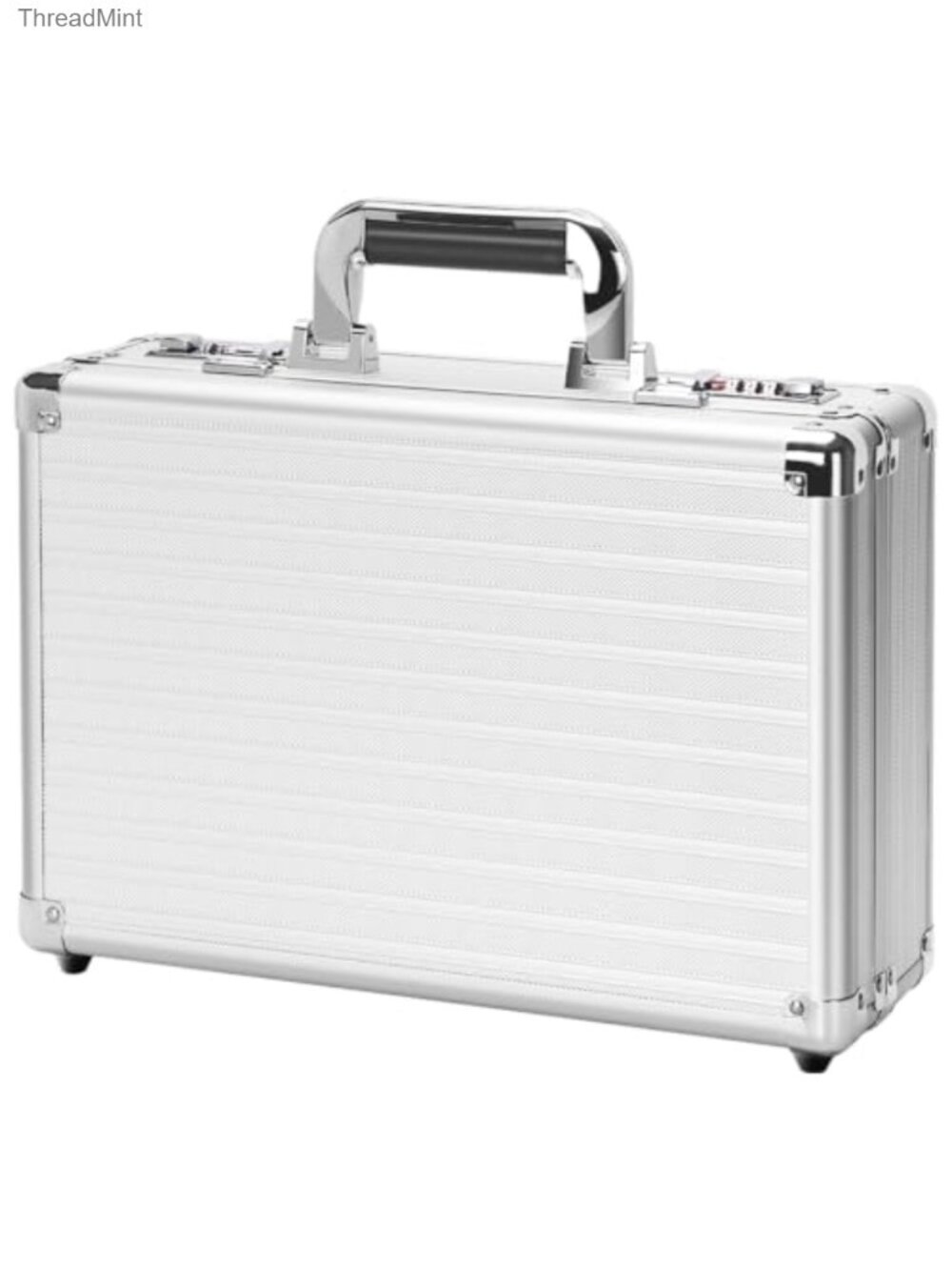 Aluminum Lockable Briefcase File Organizer Case